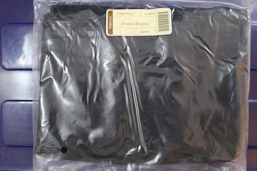 Longaberger black solid - black,